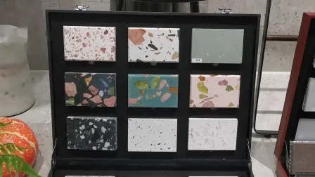 China Decorative Aritificial Stone White Terrazzo Slab/Tiles Supplier for Flooring/Wall
