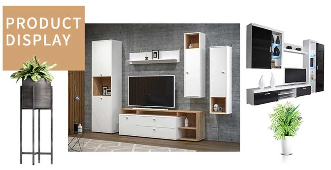 Nordic Burnt Stone Tea Table TV Cabinet Combination Simple Modern Multi-Function Living Room Furniture Set Tea Table