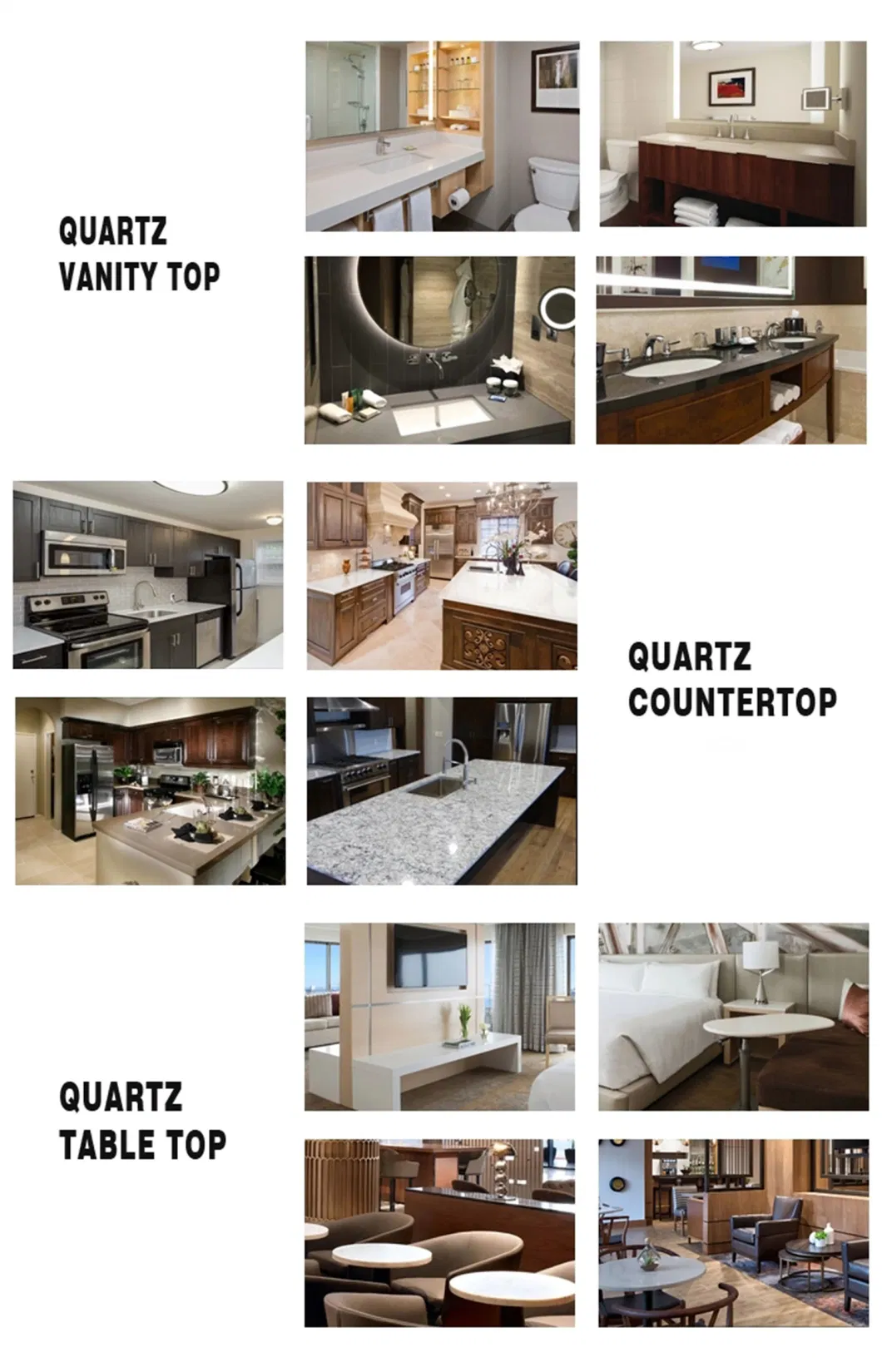 Kitchen Countertop Quartz Counter Top Artificial Stone Quartz Stone M2 Price