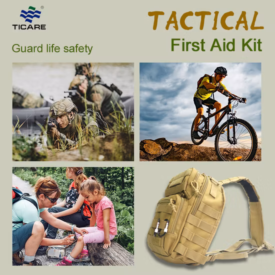 Custom Logo Emergency Aid Bag Kit Home Outdoor Travel Car Tactical Medical First Aid Kit Medical Supplies