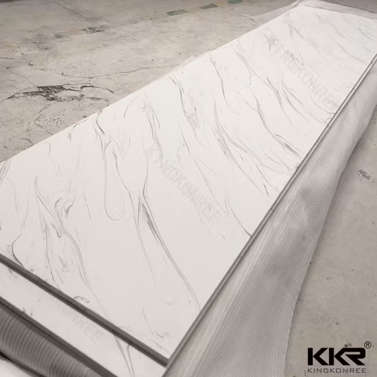 Acrylic Solid Surface Aritificial Stone Sheet for Wall Decoration